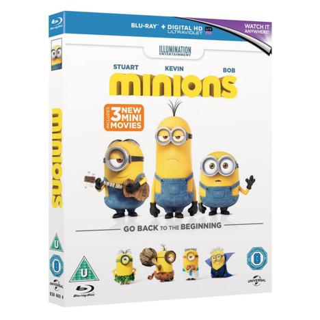 Minions Movie Blu-Ray 
